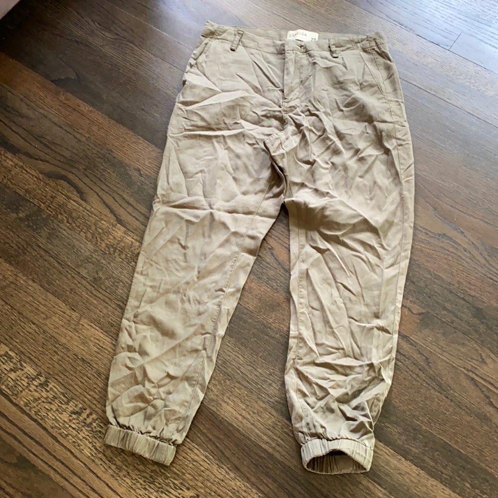 PISTOLA  Dennis Jogger Pants Green 27 Tencel